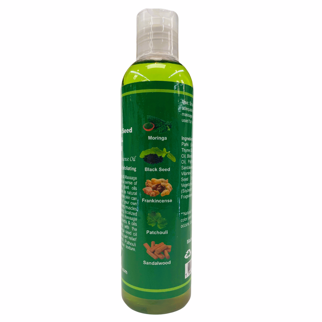 Moringa & Black Seed Bath, Body & Massage Oil