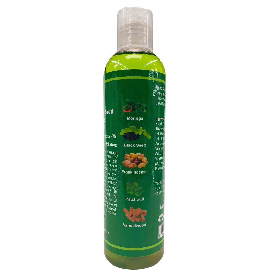 Moringa & Black Seed Bath, Body & Massage Oil