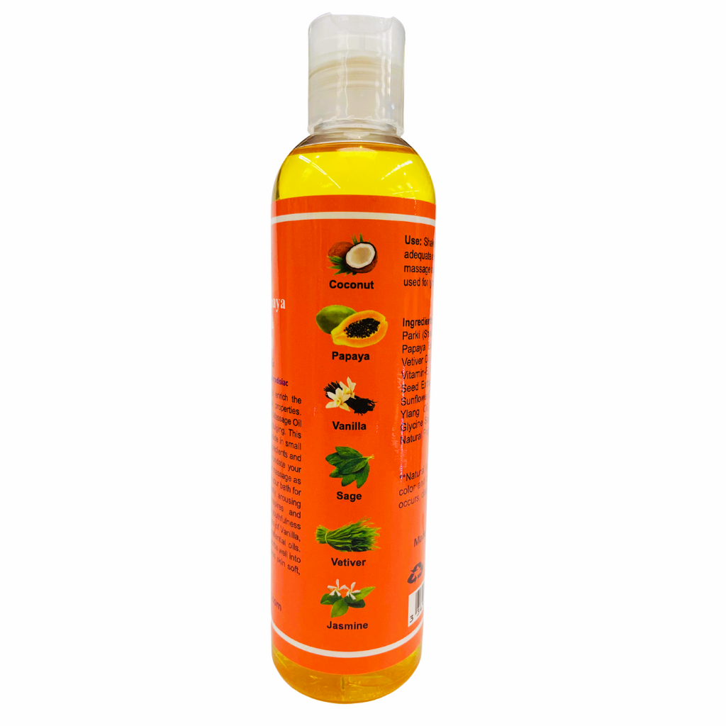 Coconut & Papaya Bath, Body & Massage Oil