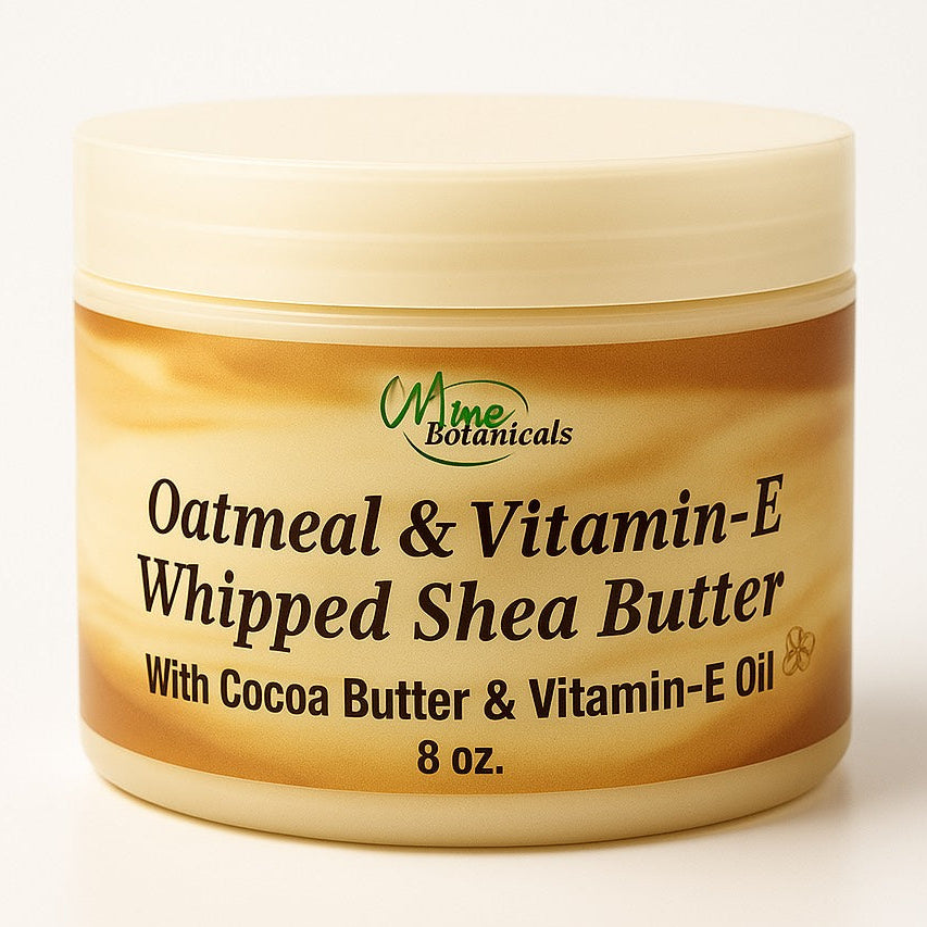 Oatmeal & Vitamin-E Whipped Shea Butter