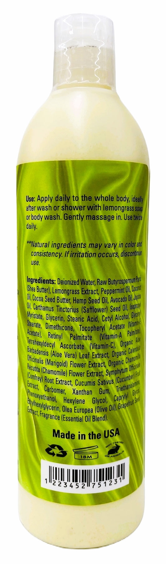 Lemongrass Body Lotion