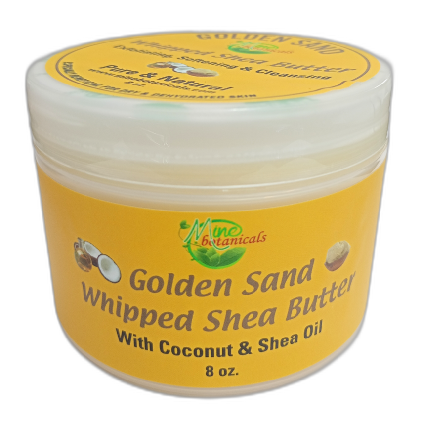 Golden Sand Whipped Shea Butter with Coconut & Shea Oil 8oz