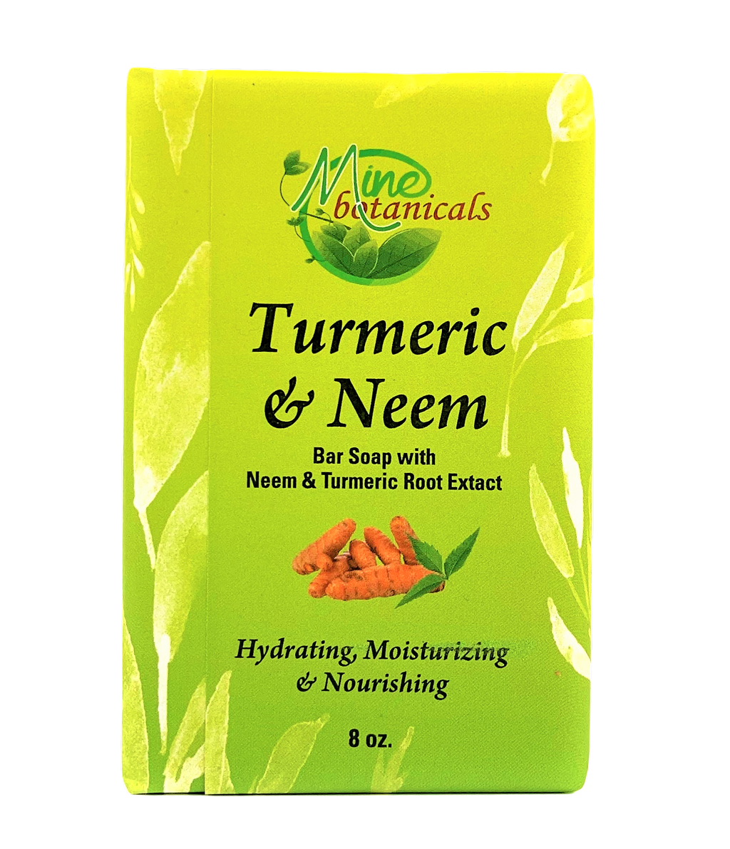 Turmeric & Neem Bar Soap 8 OZ.