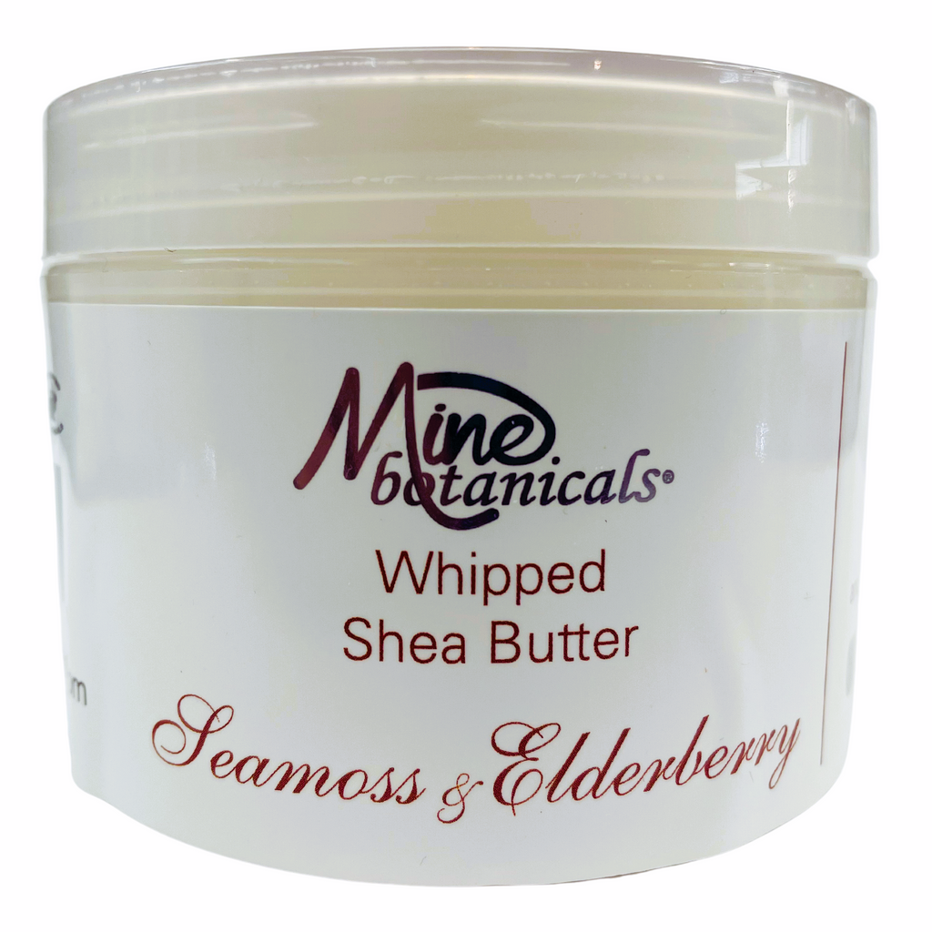 Ultra Premium Whipped Shea Butter Sea Moss & Elderberry