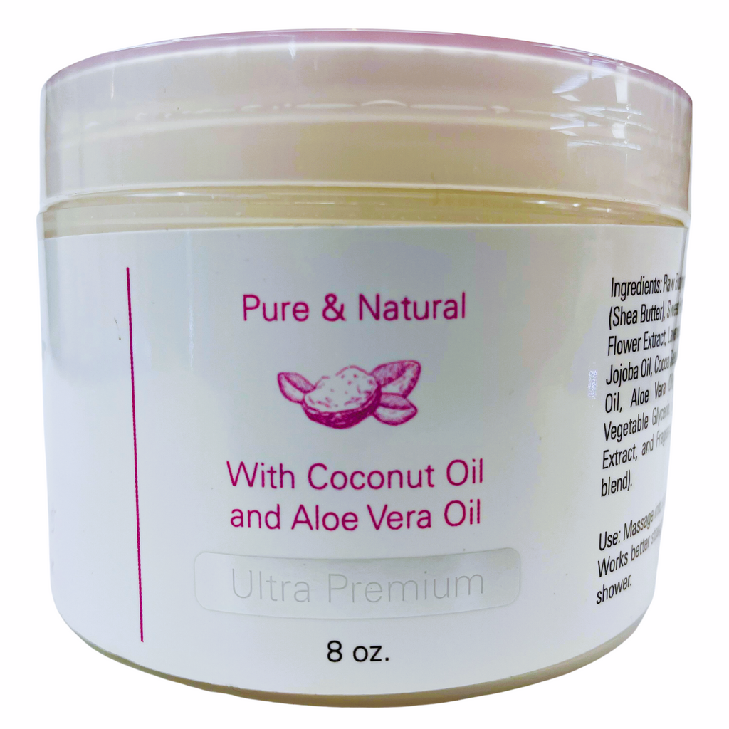 Ultra Premium Whipped Shea Butter Sweet Pea & Wildflower