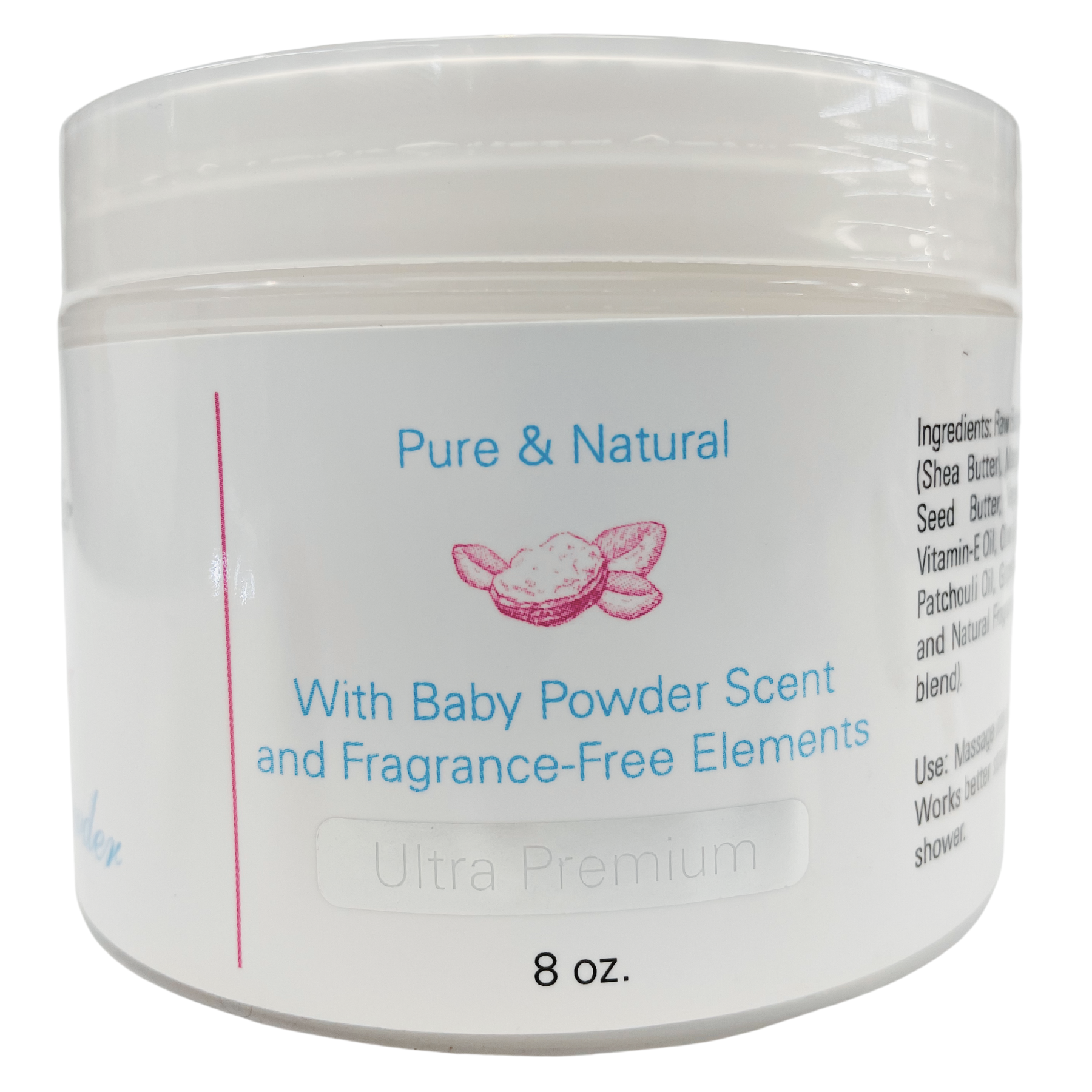 Ultra Premium Whipped Shea Butter Baby Powder