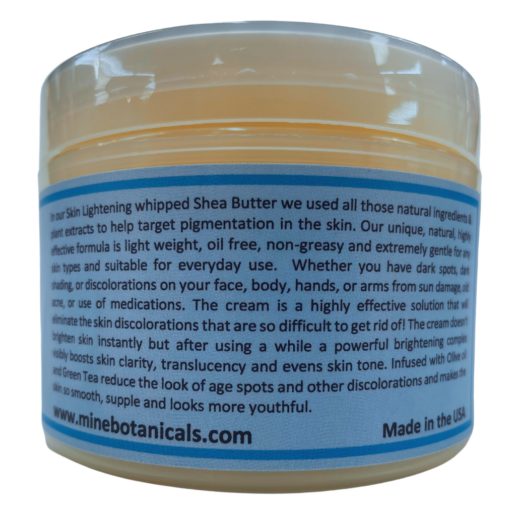 Skin Lightening Whipped Shea Butter