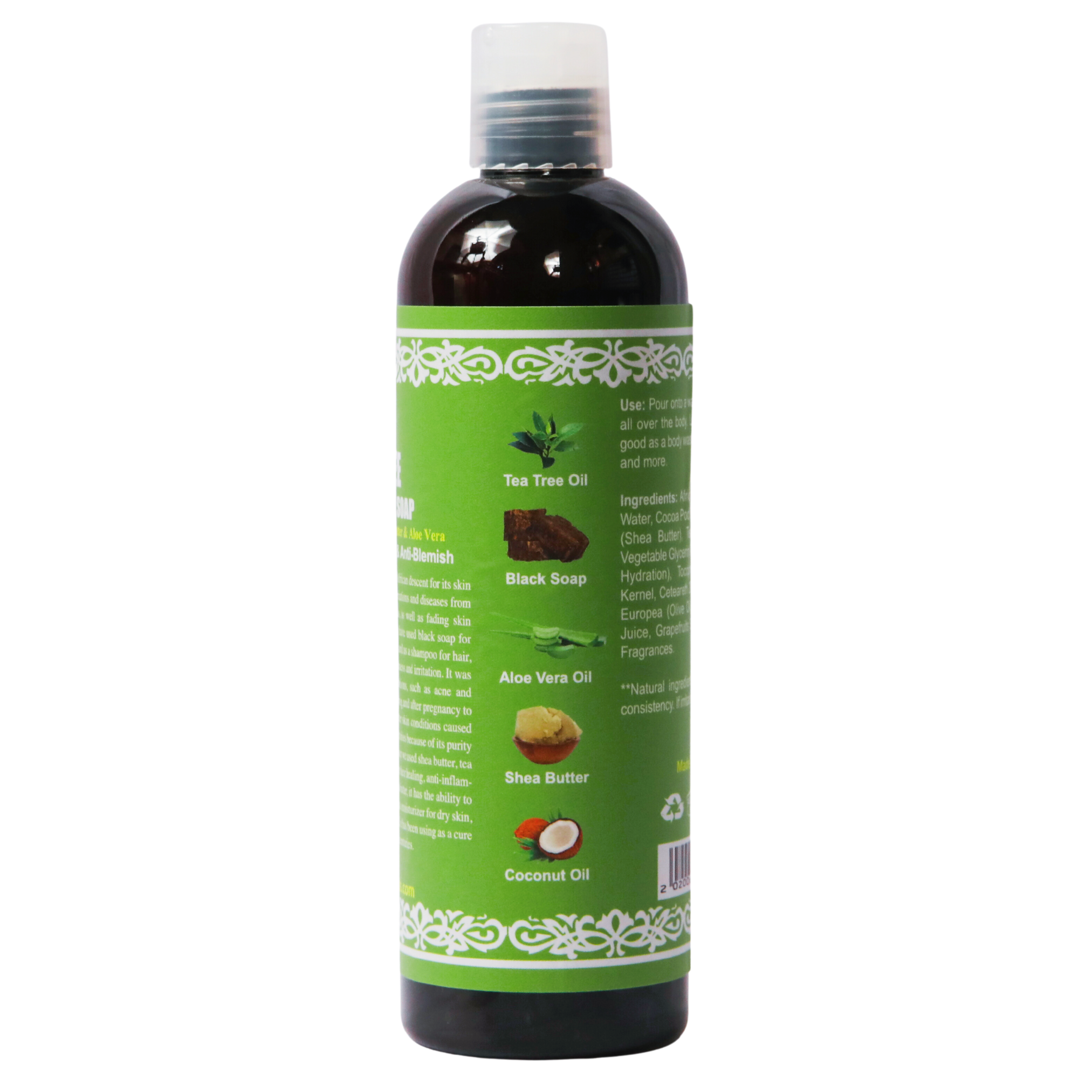African Black Soap with Tea tree