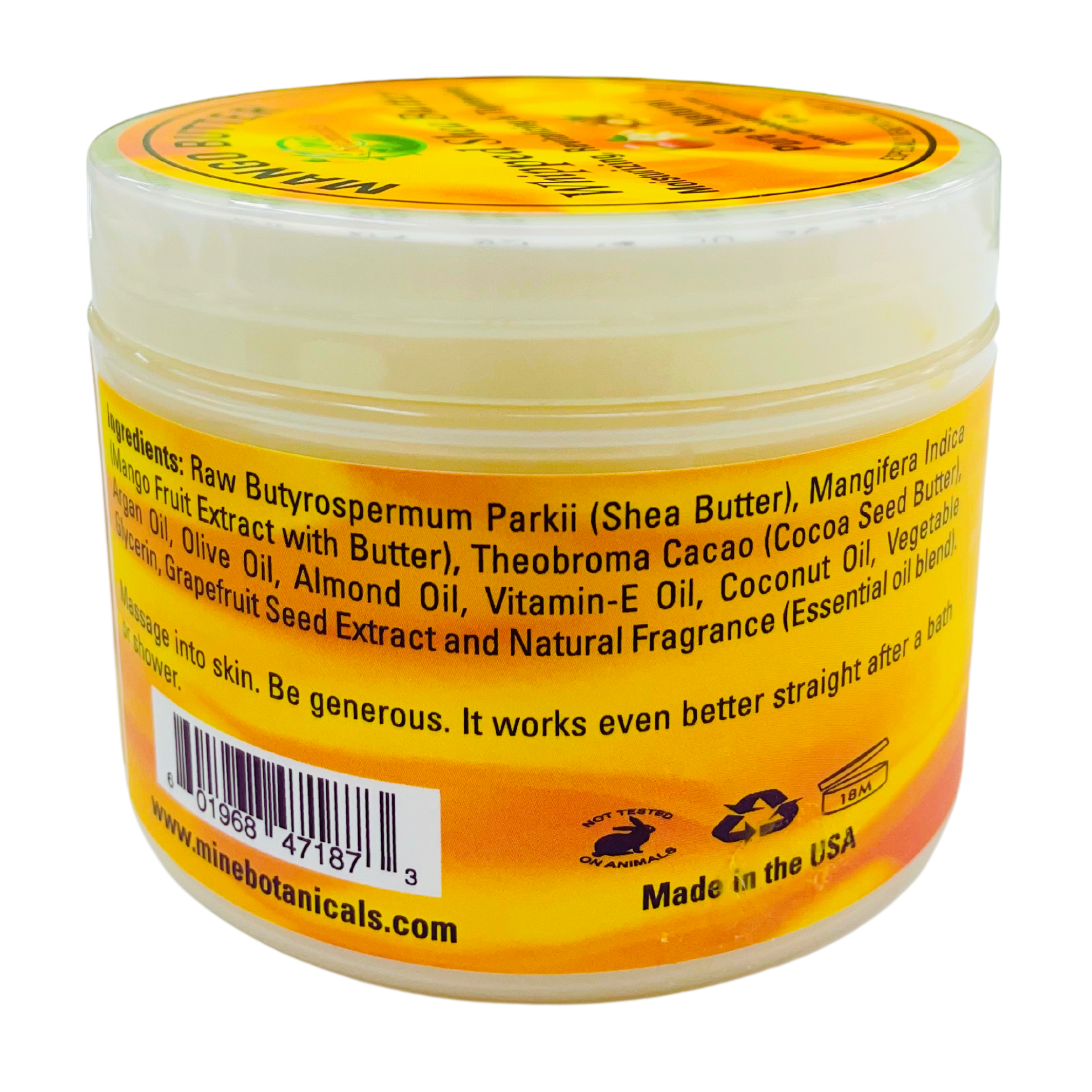 Mango Butter Whipped Shea Butter