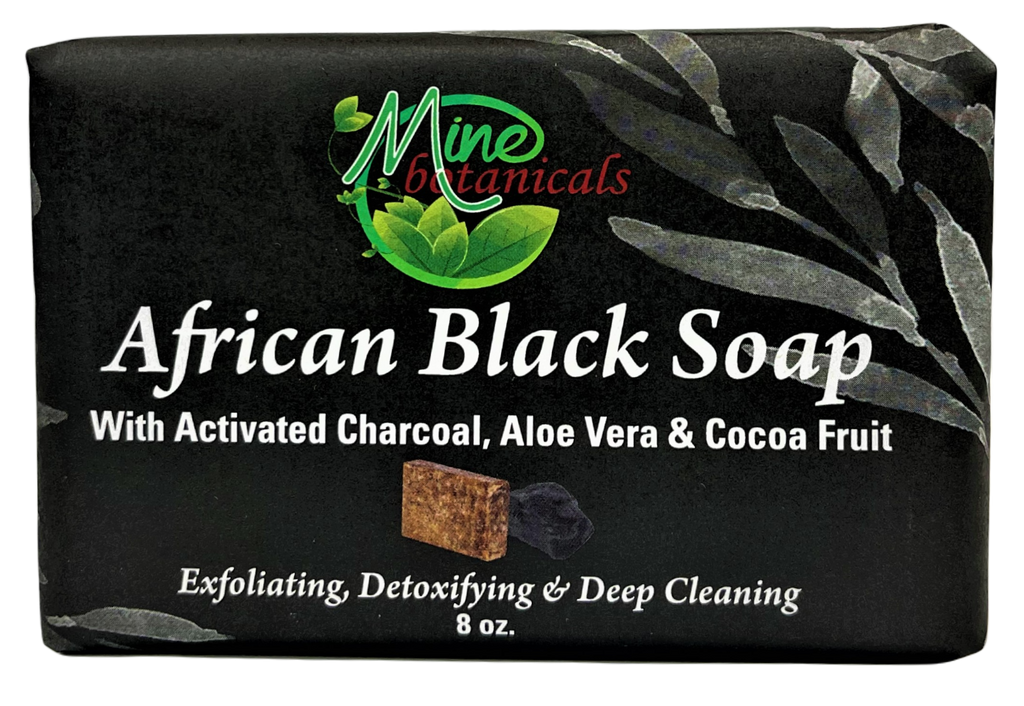 African Black Bar Soap 8 OZ.