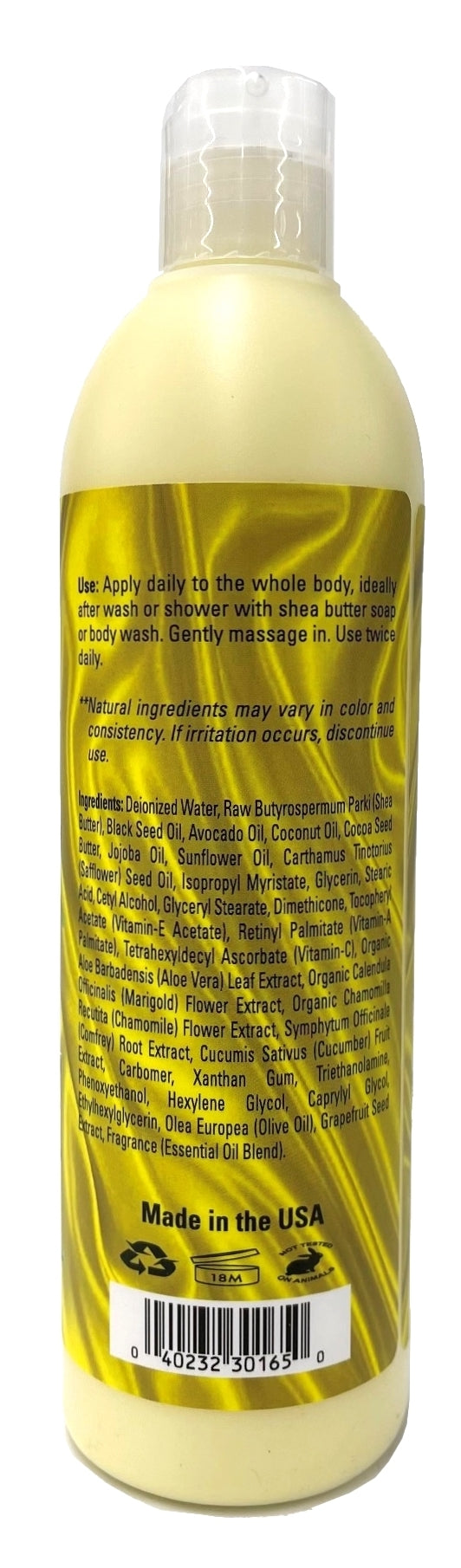 Organic Shea Butter Body Lotion